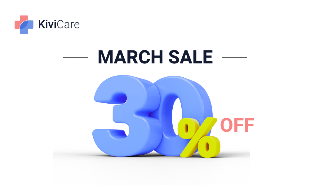 Iqonic March Sale - 30% OFF KiviCare Products! Grab it Now! | KiviCare | Iqonic Design
