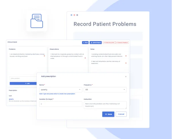Patient Encounter Management | Patient Safety and Risk Management | KiviCare