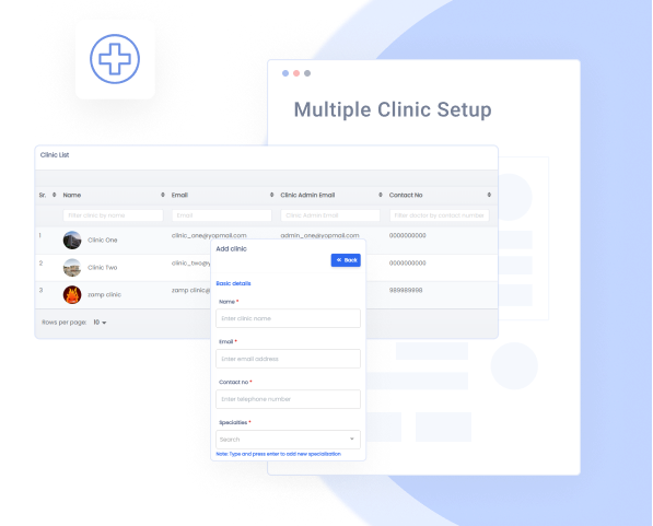Clinic and Patient Management System EHR (Add-on) | EHR Management System for WordPress | KiviCare Pro Plugin
